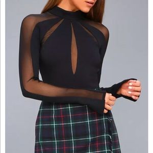 Free people monarch long sleeve top